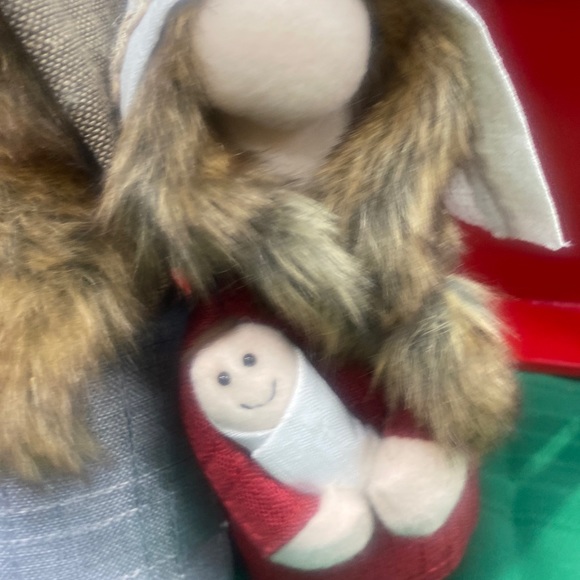 Chestnut Lane Boutique Joseph, Mary And Baby Jesus Bean Filled Plush Decor - Picture 2 of 8